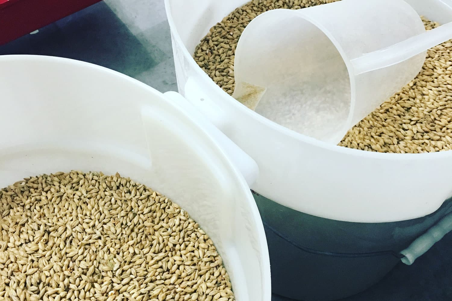 モルト(麦芽)を破砕