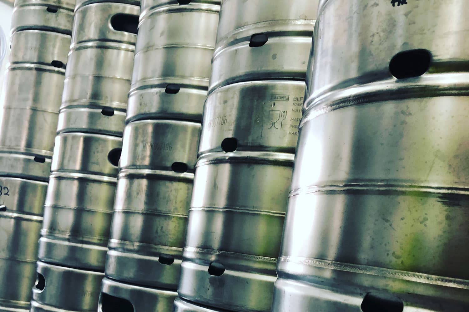 江戸東京ビール樽詰め熟成中